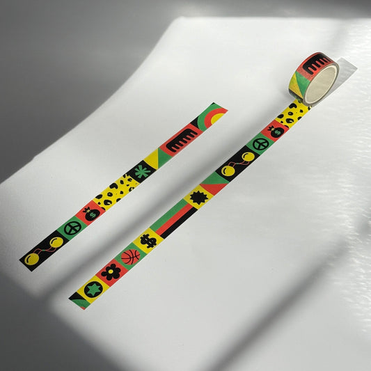 Rad pattern washi tape