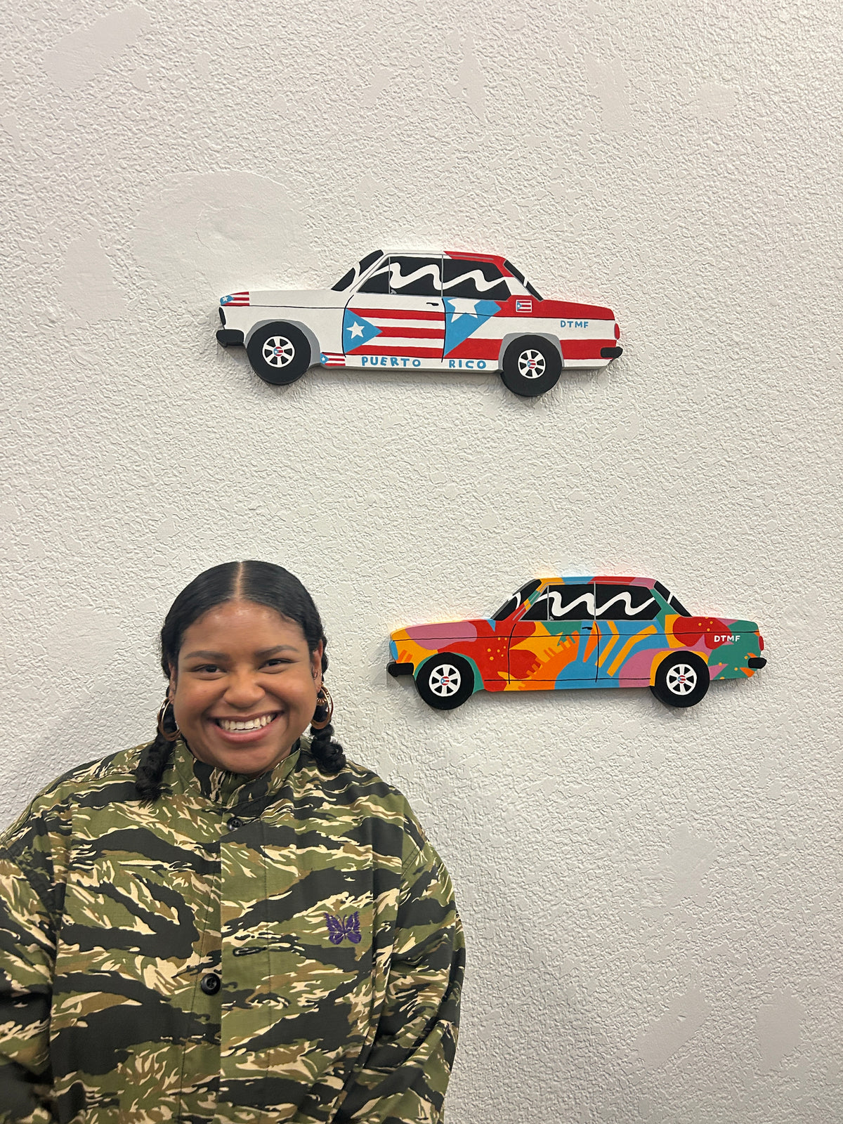 DTMF Bimmer woodcut