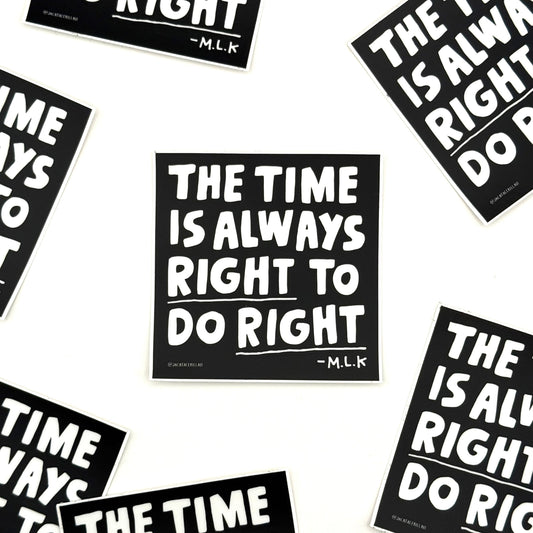 Do right sticker