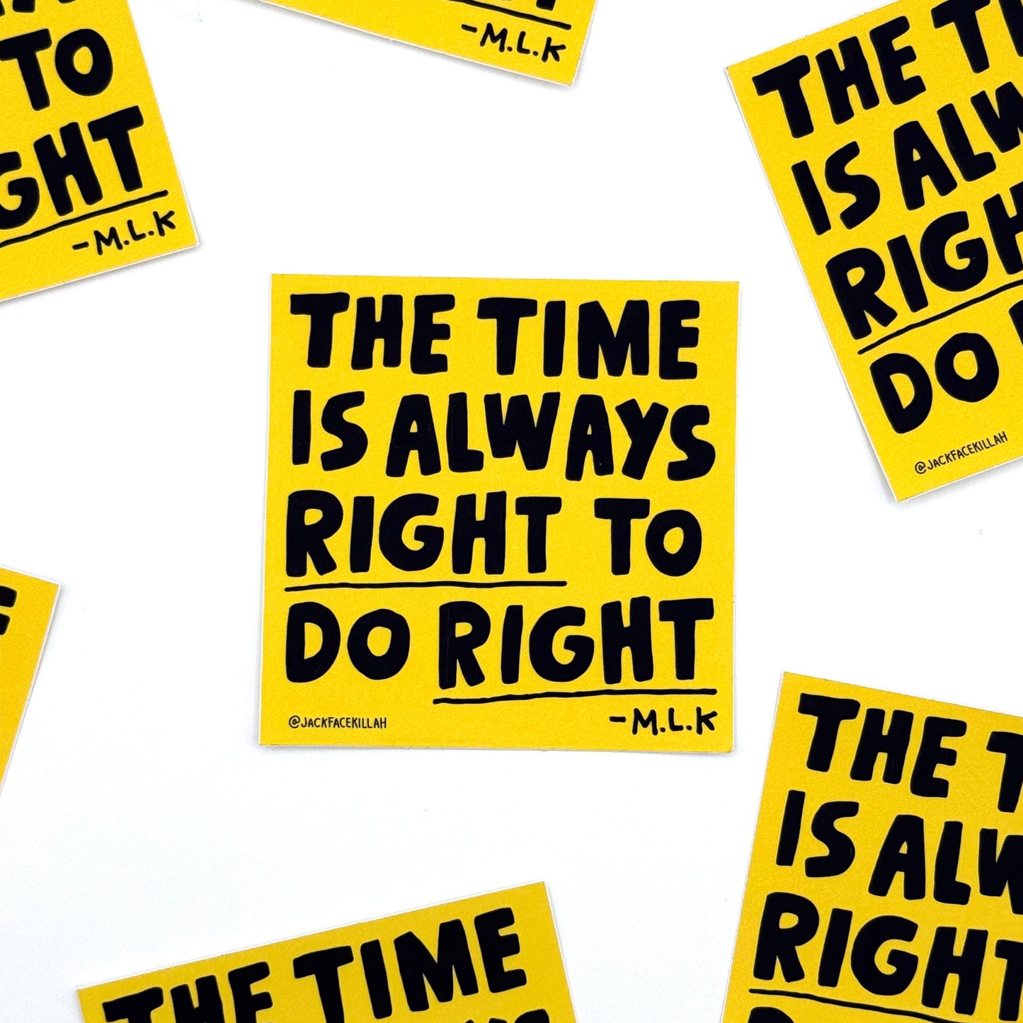 Do right sticker