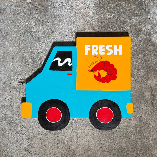 Fresh Shrimp truck