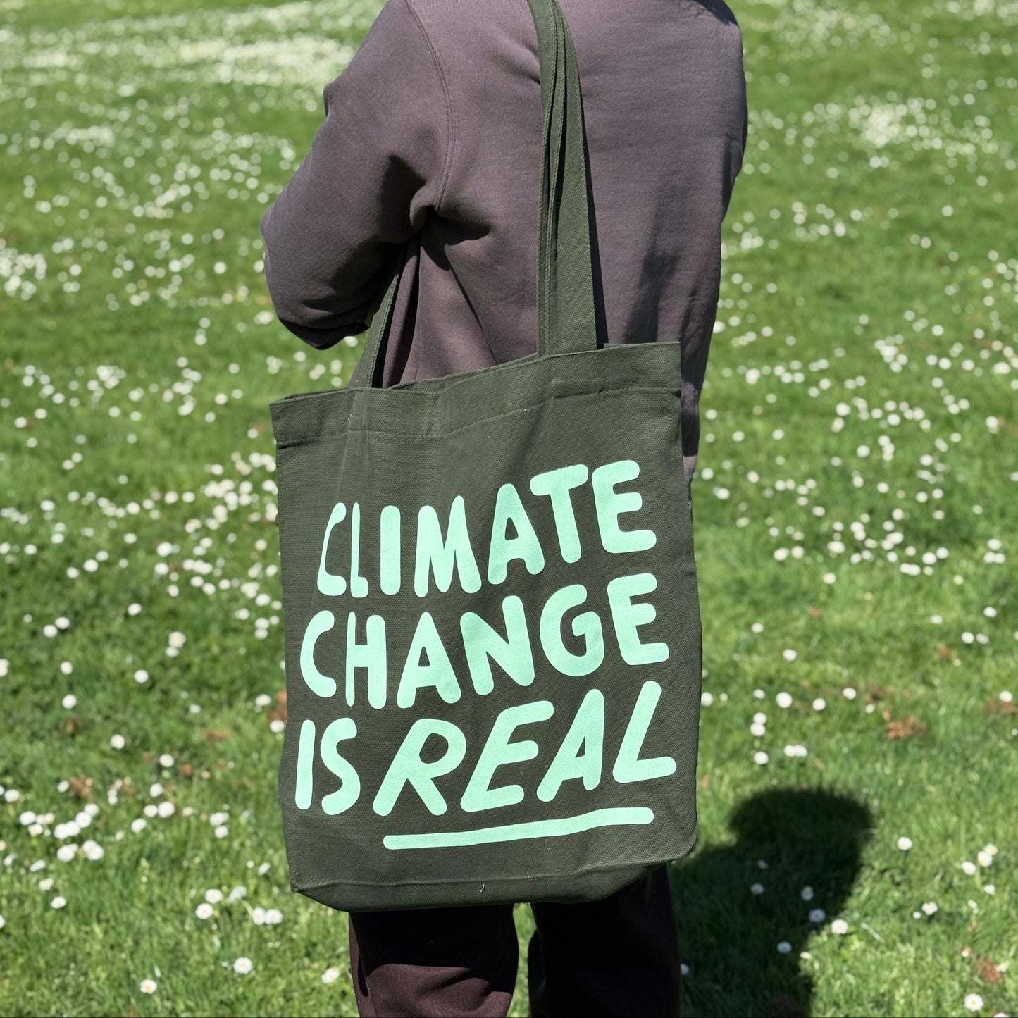 Climate change tote