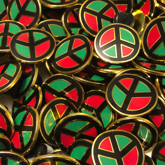 Peace lapel pin