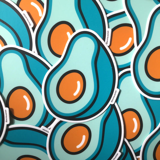 Avocado sticker