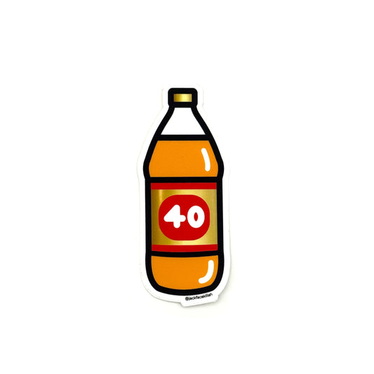 40 oz sticker