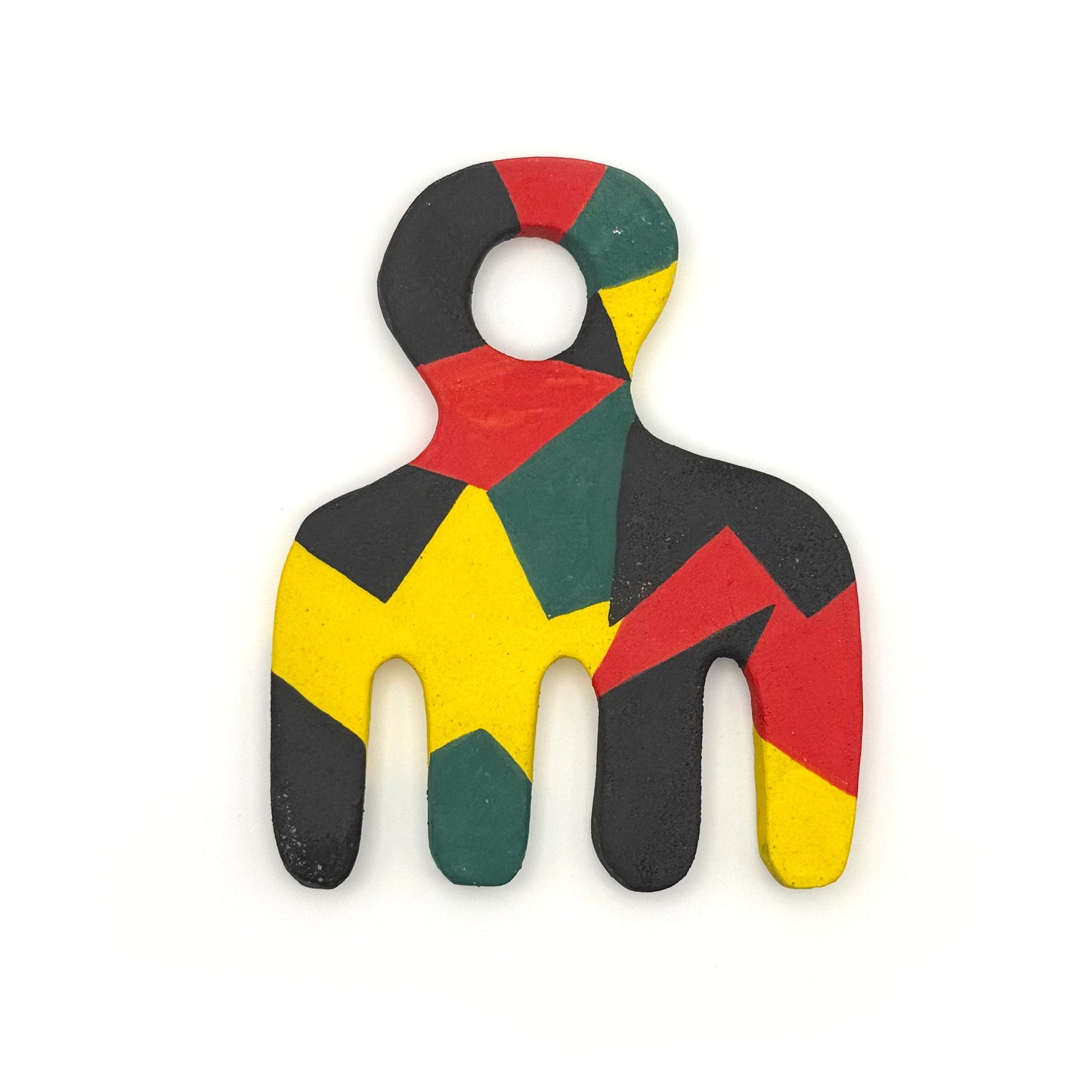 Ceramic afro pick