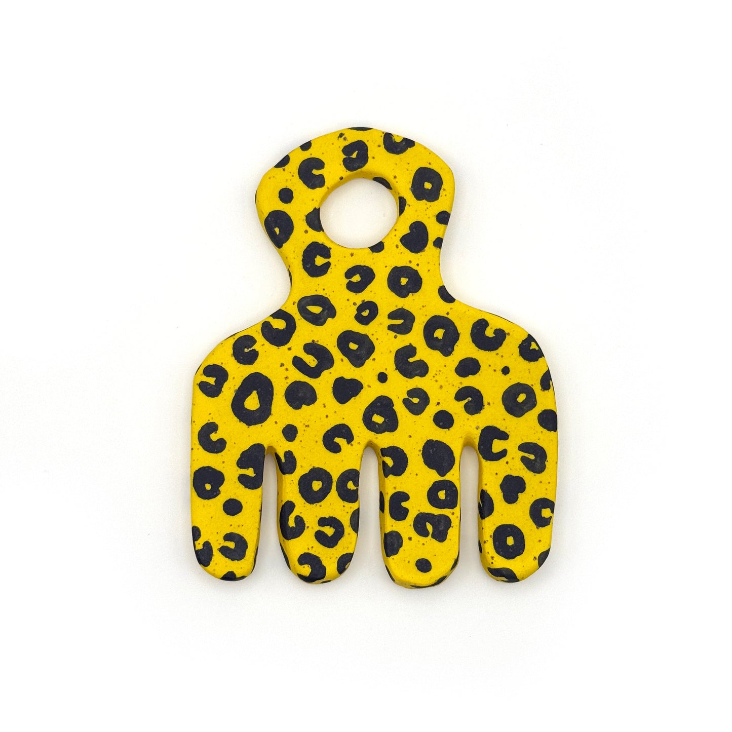 Ceramic afro pick