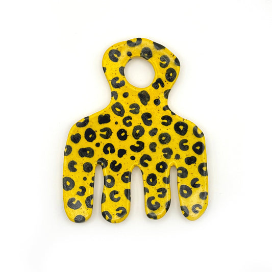 Ceramic afro pick