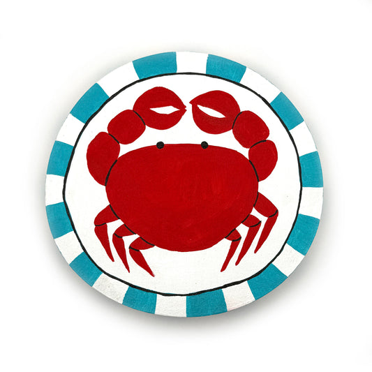 Crab woodcut