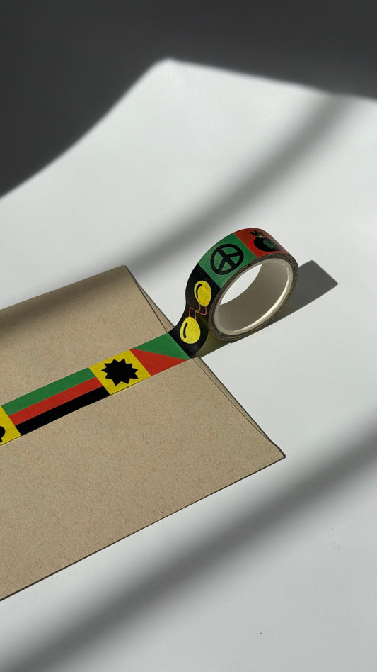 Rad pattern washi tape