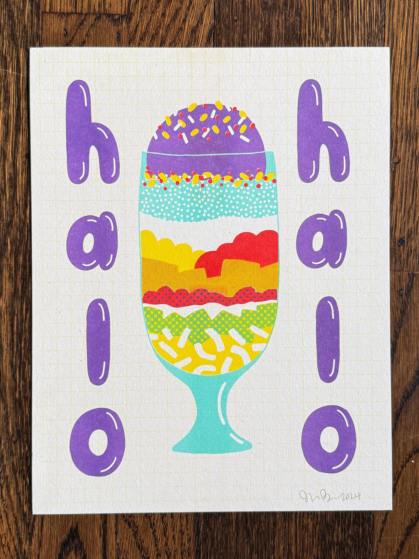 Halo halo print