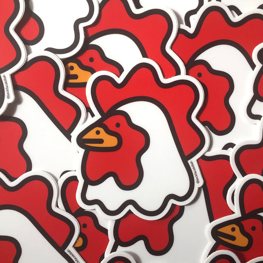 Chickenhead sticker