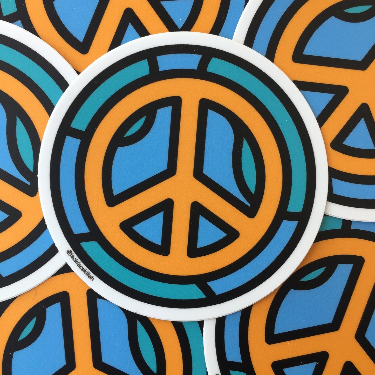 World peace sticker