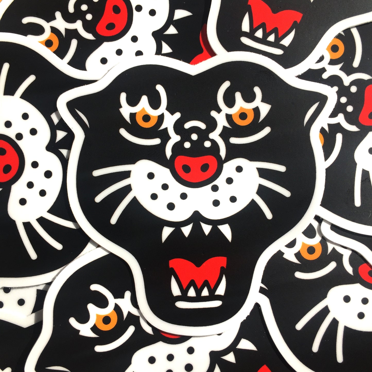 Black panther sticker