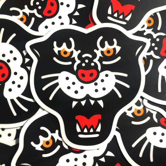 Black panther sticker