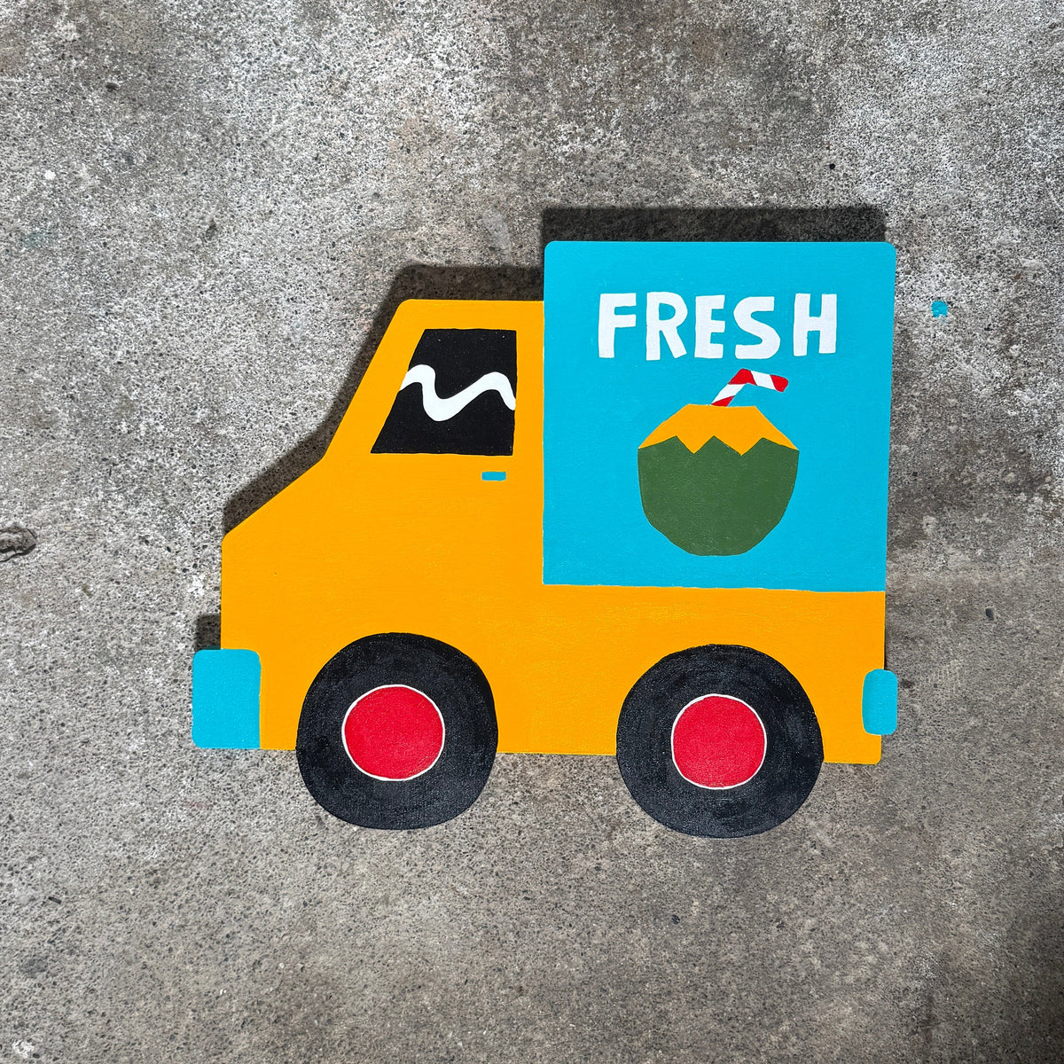 Fresh Coconut truck