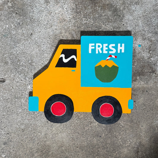 Fresh Coconut truck