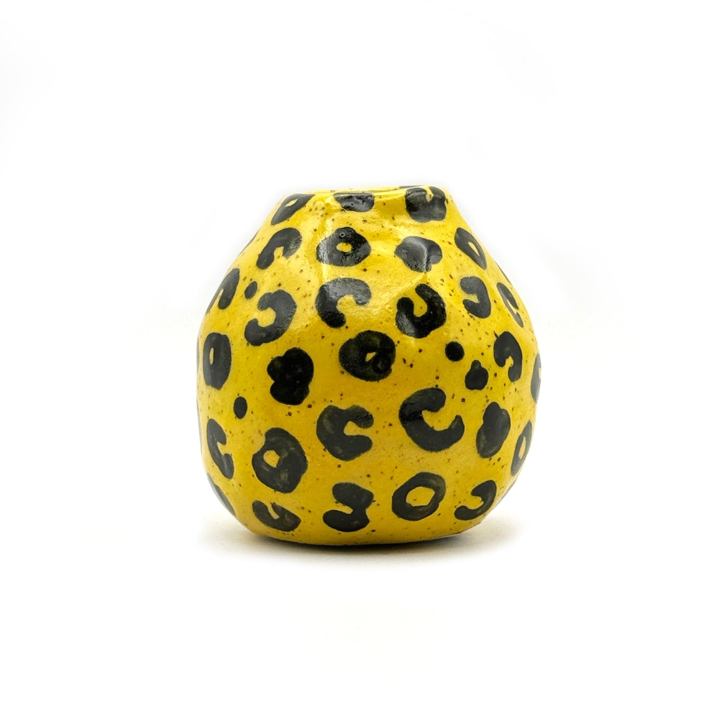 Ceramic cheetah budvase
