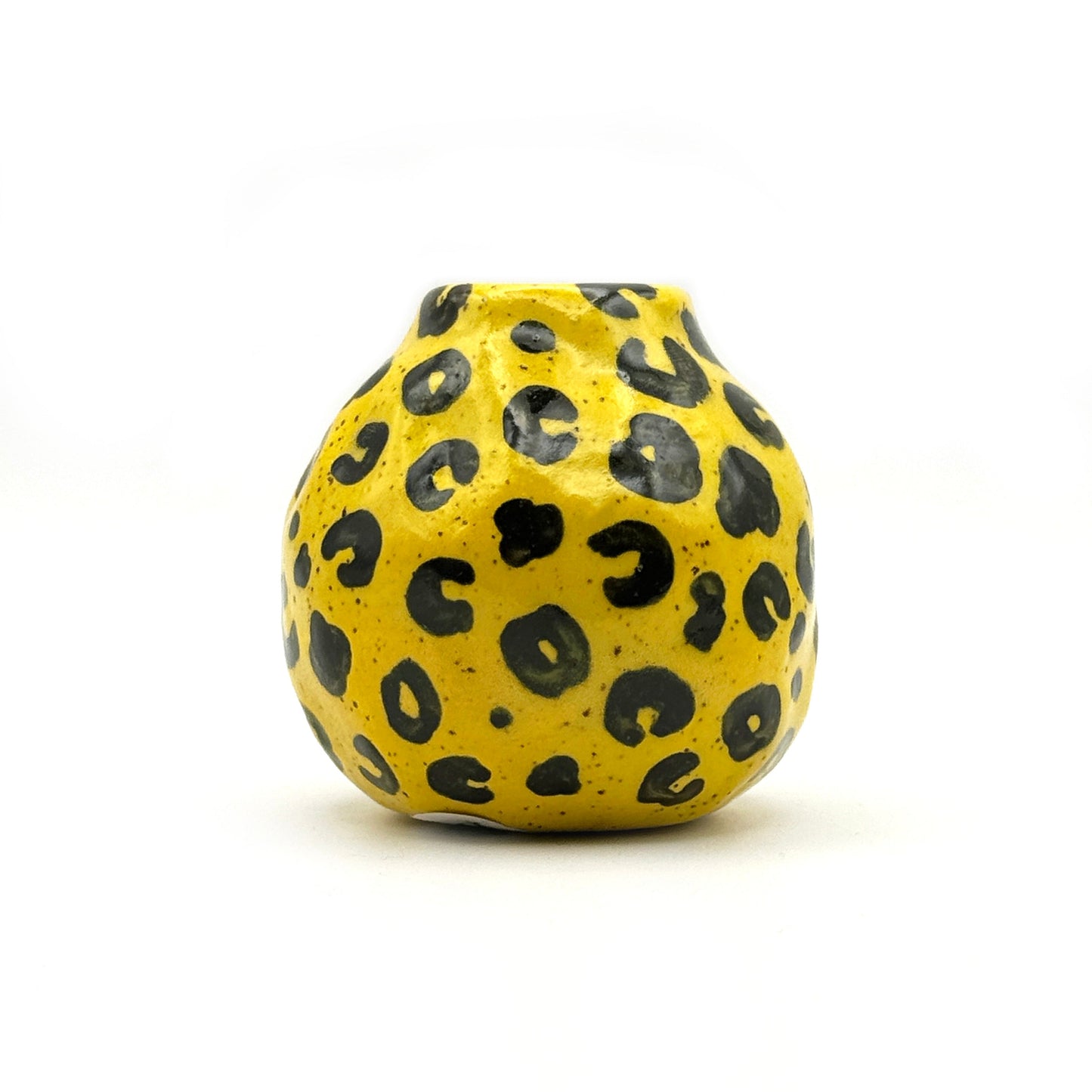 Ceramic cheetah budvase