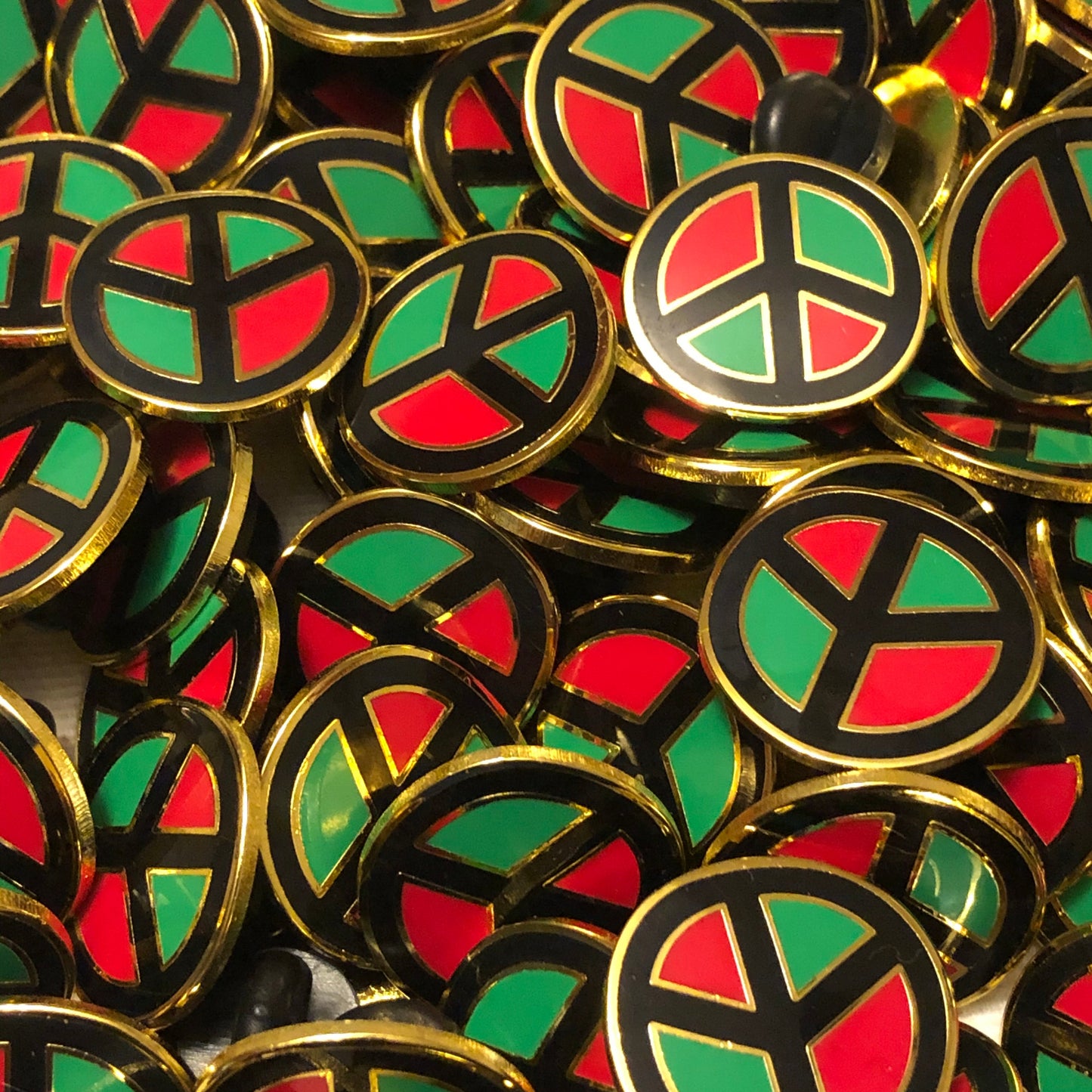 Peace lapel pin