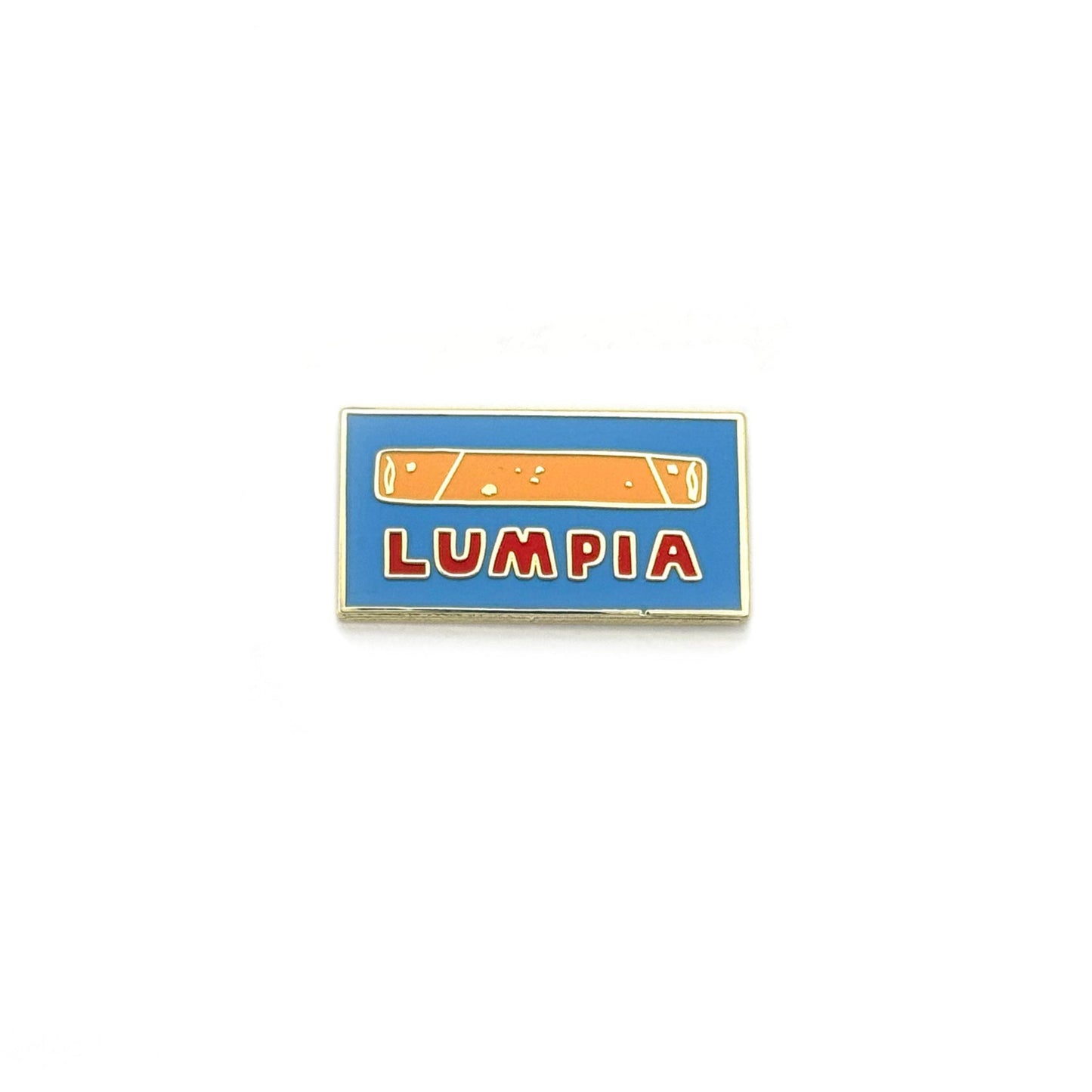 Lumpia lapel pin