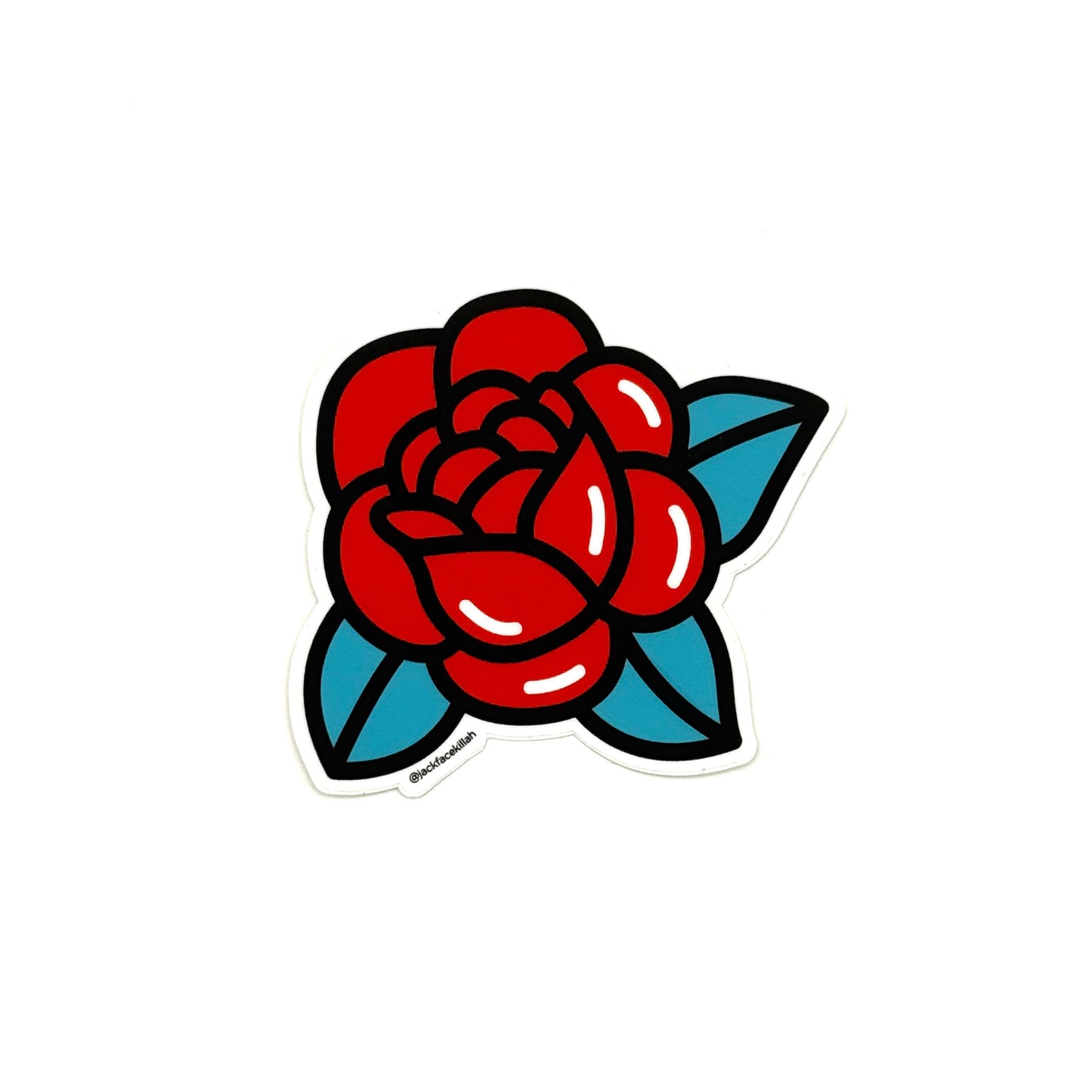 Rose sticker