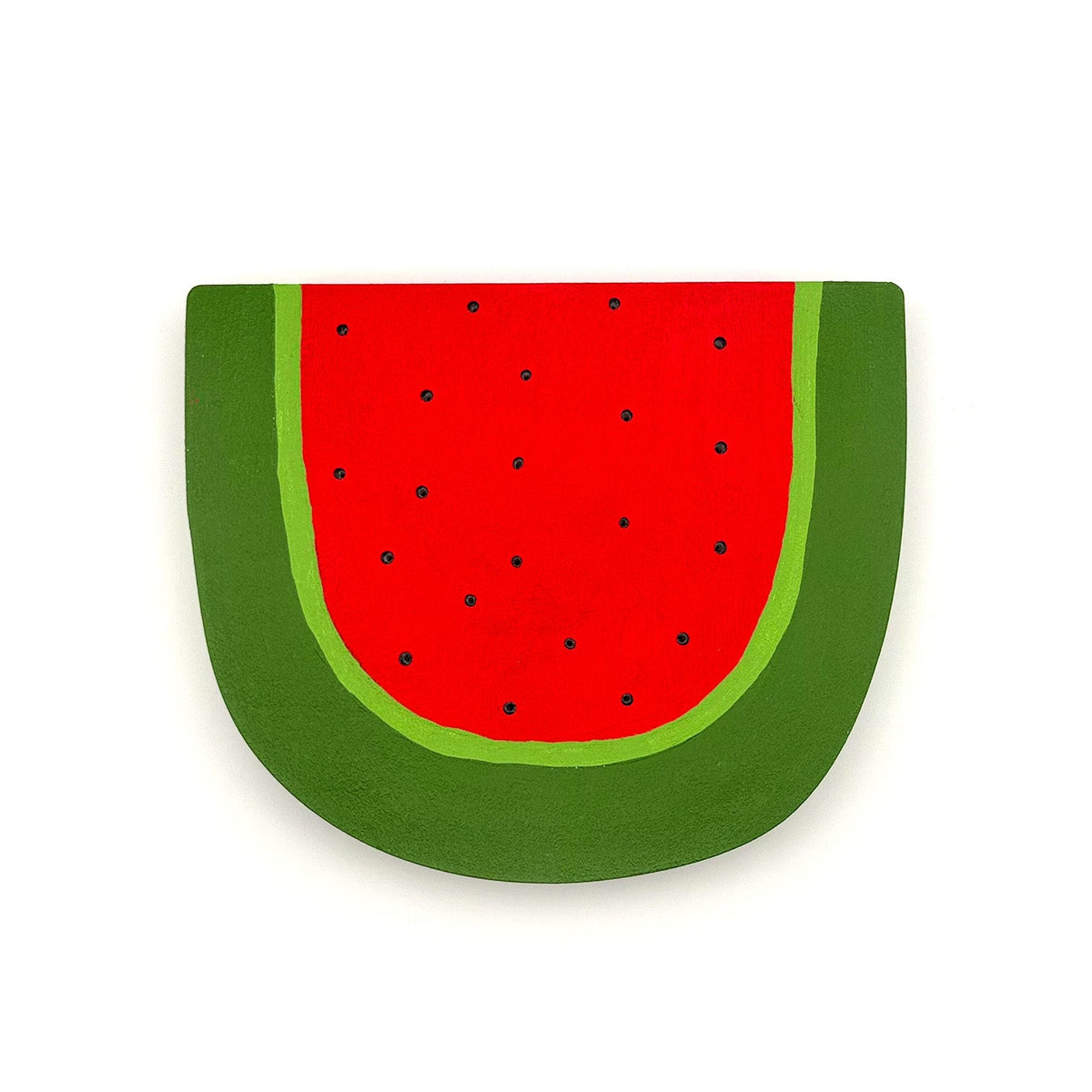 Watermelon woodcut