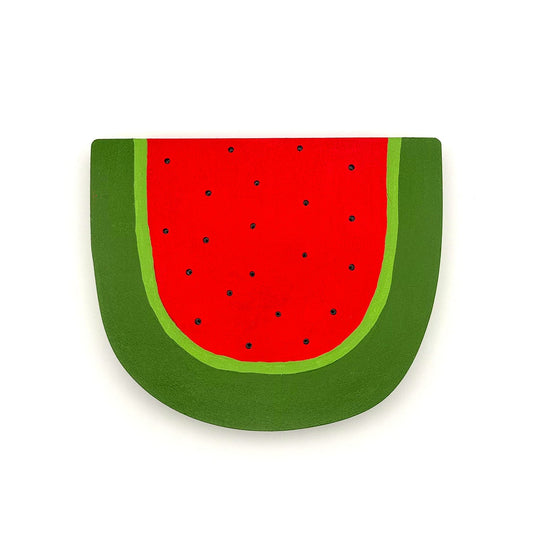 Watermelon woodcut