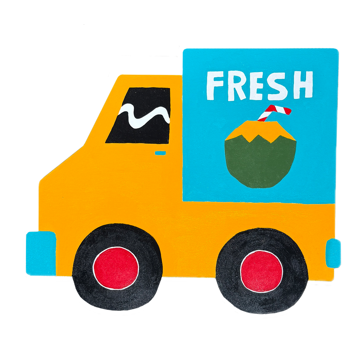 Fresh Coconut truck