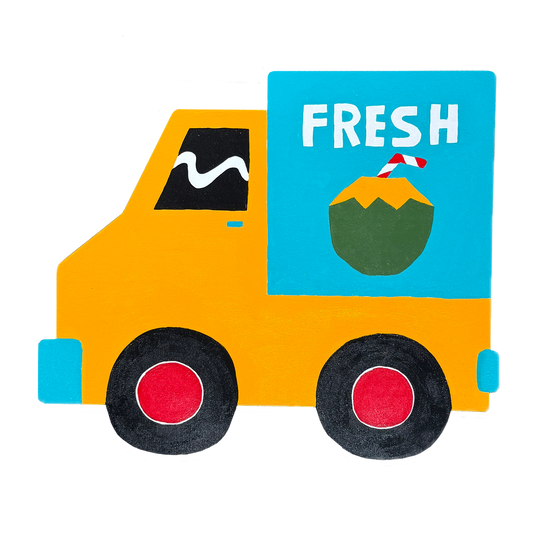 Fresh Coconut truck