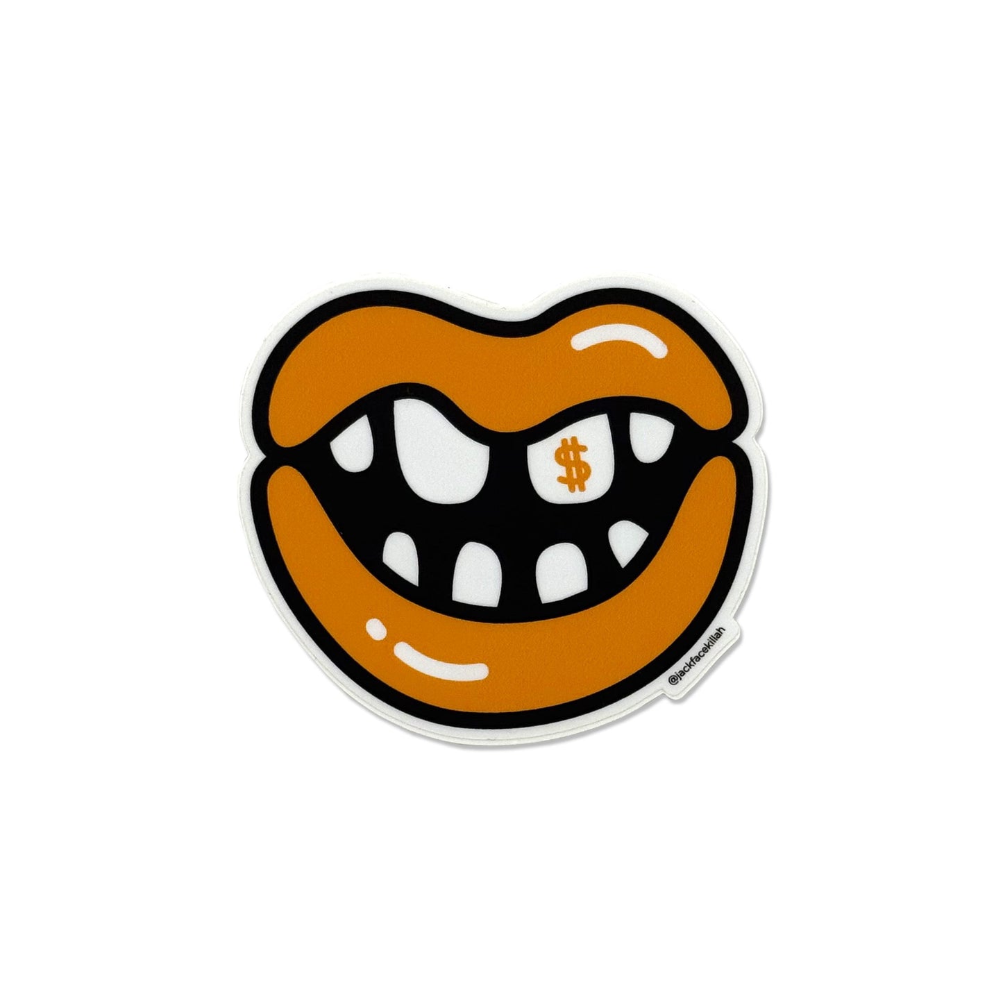 Mouth sticker