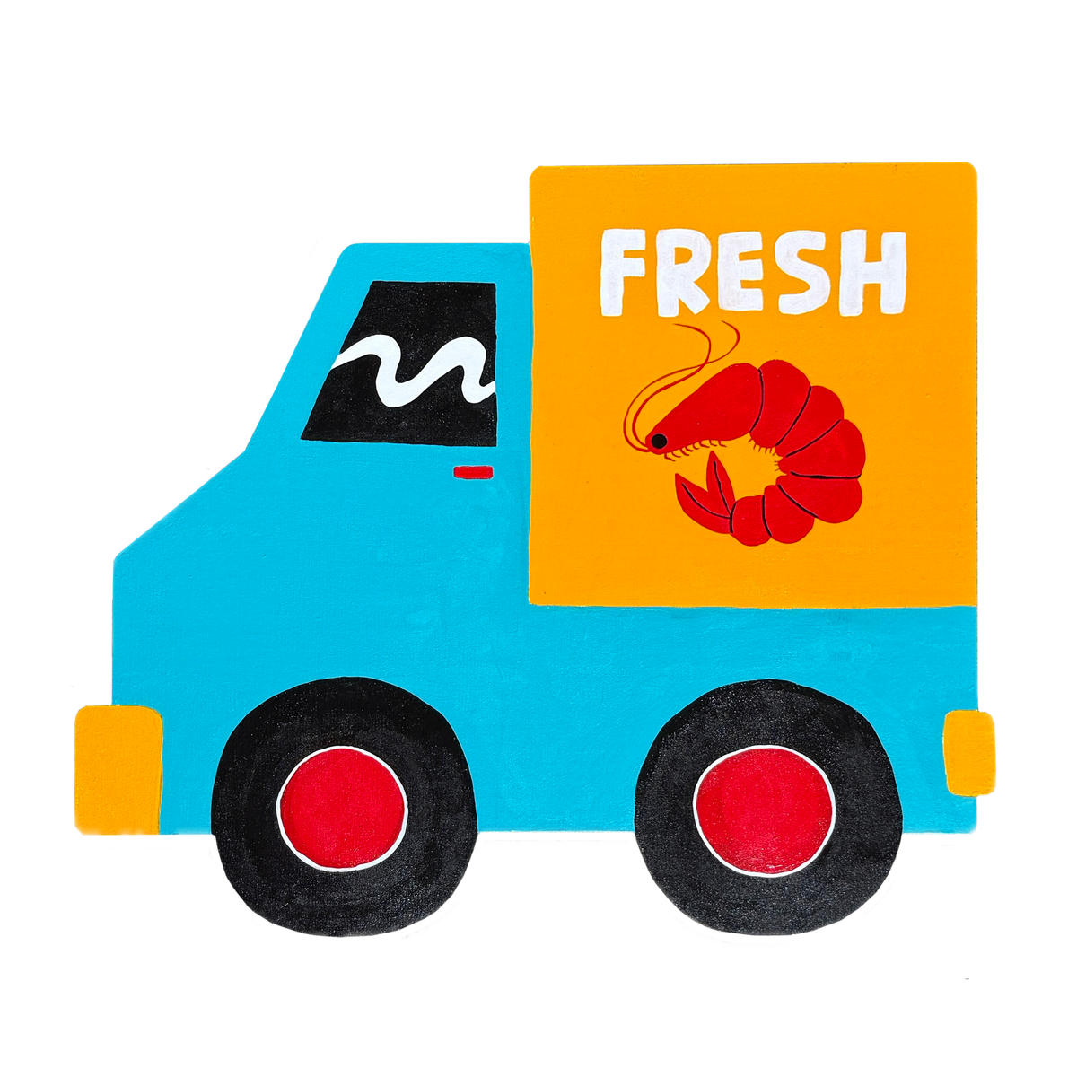 Fresh Shrimp truck